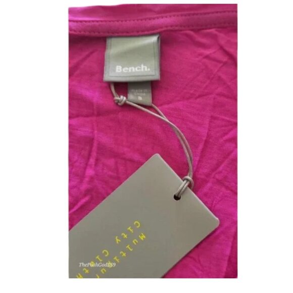 New Bench. Women's Pink Short Sleeve Top – Size Small - Picture 6 of 6